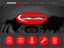 Tablet Screenshot of interventionrentals.com